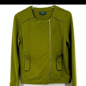 ModCloth small knit jacket in green